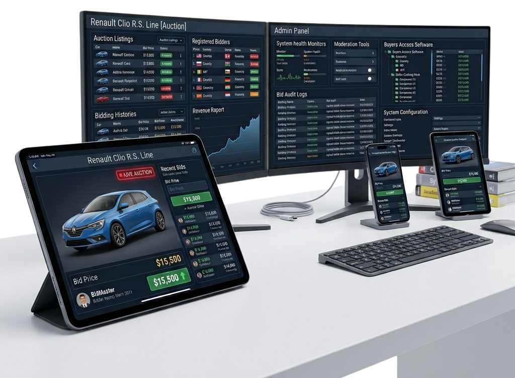 Forward Auction Software