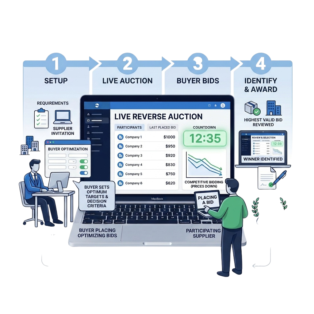 Reverse Auction Software