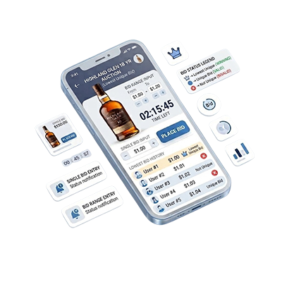 Lowest Unique Bid Auction Software Development